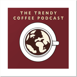 The Trendy Podcast Logo Alternative Posters and Art